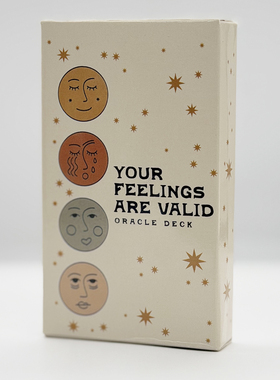 你的感受有效神谕卡Your Feelings Are Valid Oracle英文卡牌游戏