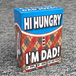 DAD 英文桌游 Hungry 纸牌 聚会游戏 Games 笑话卡牌HI Cards