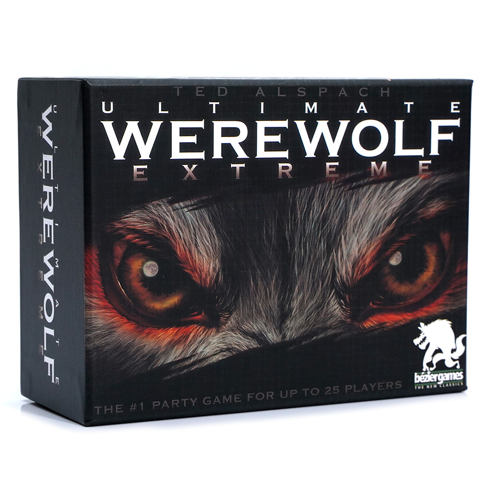 终极狼人极限版桌游 Ultimate Werewolf Extreme英文聚会休闲游戏
