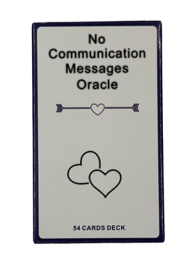 无沟通神谕卡讯息卡Communication Massages Oracle英文字卡卡牌