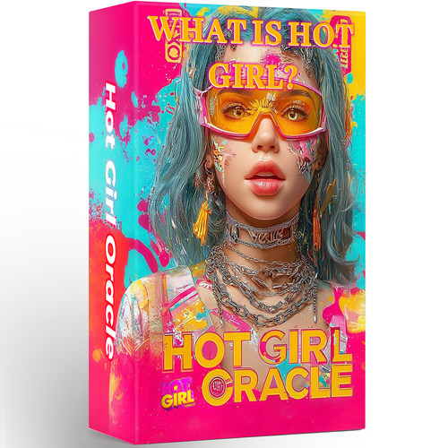 原创辣妹神谕Hot Girl Oracle天地盖12X7 Y2K辣妹风 英文卡牌游戏