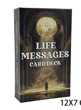 生活信息神谕Life Messages Card Deck 12X7CM天地盖英文卡牌游戏