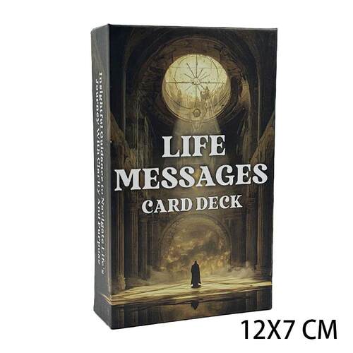 生活信息神谕Life Messages Card Deck 12X7CM天地盖英文卡牌游戏