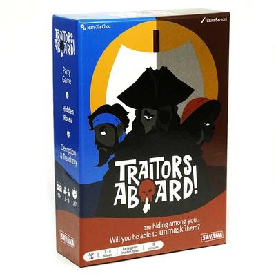 派对游戏 益智游戏 Raitor Aboard家庭纸牌游戏 英文休闲卡牌游戏