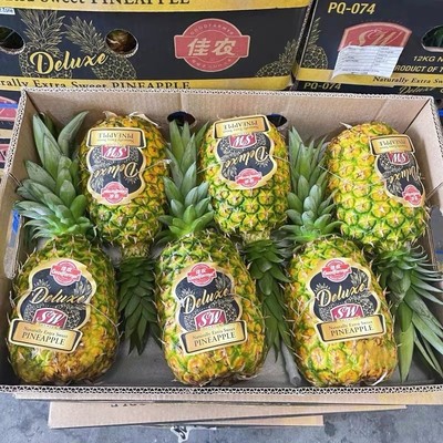 菲律宾进口凤梨黑金蜂蜜凤梨SW