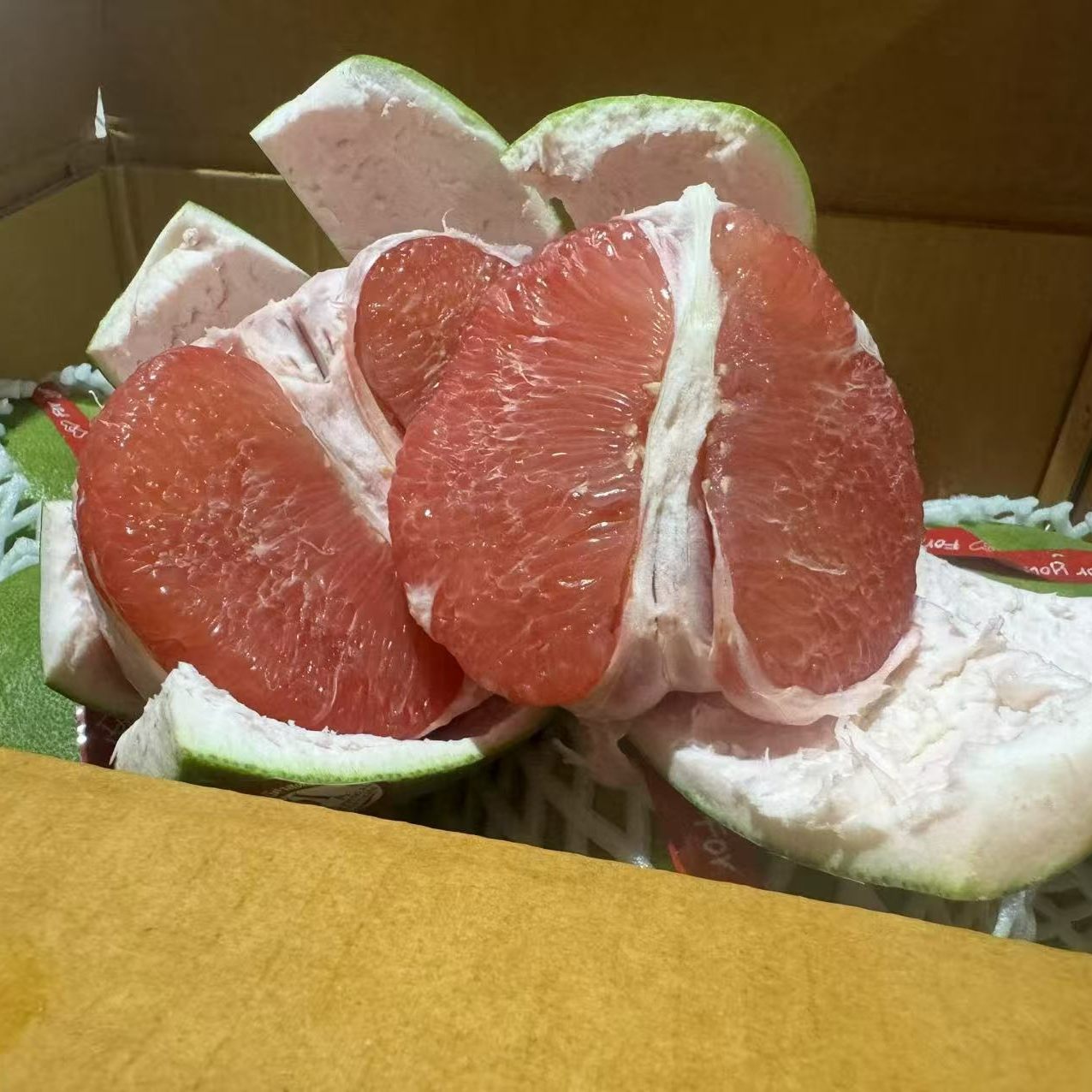 正宗泰国进口红宝石柚子肉嫩多汁蜜柚新鲜好当季土豪柚特好吃包邮