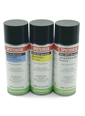 美国磁通MAGNAFLUX SPOTCHECK SKD-S2 Aerosol溶剂型显像剂