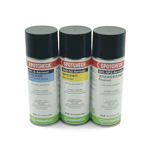 美国磁通MAGNAFLUX SPOTCHECK SKD-S2 Aerosol溶剂型显像剂