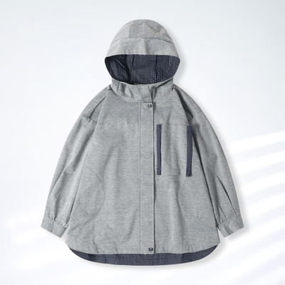 【澄澄粉丝专享】外套春季连帽秋季正反两穿PX2601S0117