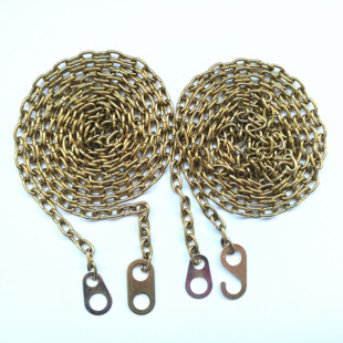 机械重锤式上链落地钟专用链条大型机械钟表配件重锤钢链吊锤拉链