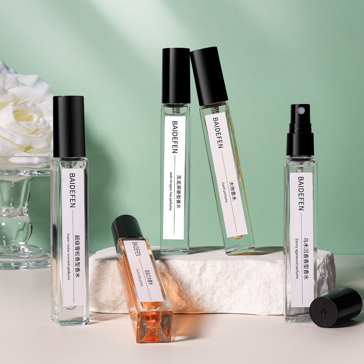 香水小样粉邂逅淡香10ml男女通用自由之水持久留香高级试用