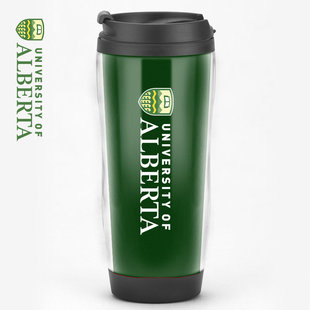 阿尔伯塔大学University of Alberta纪念品加拿大名校周边水杯