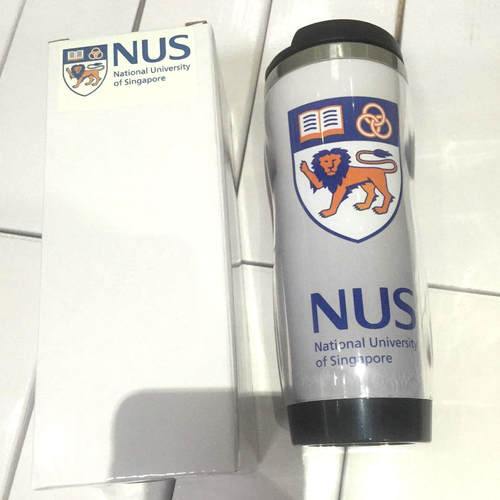 新加坡国立大学NUS纪念品定制水杯留学生海外名校LOGO周边礼品