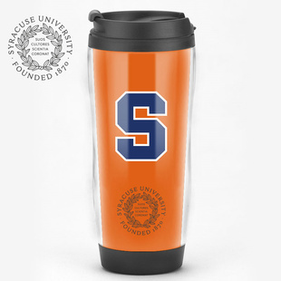 雪城大学Syracuse University纪念品周边水杯美国留学咖啡杯