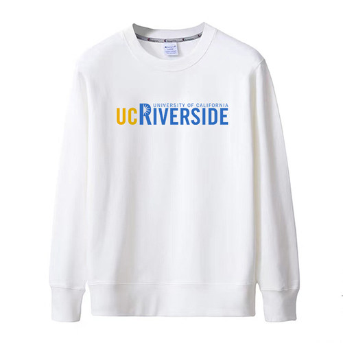 新款UC Riverside加州大学河滨分校纪念衫纯棉薄款套头男女圆领