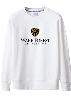 新款Wake Forest University美国维克森林大学纪念衫纯棉薄款套