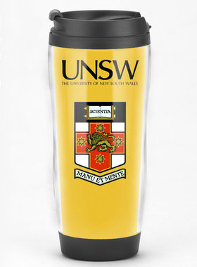 新南威尔士大学UNSW纪念品澳大利亚名校周边咖啡杯定制水杯