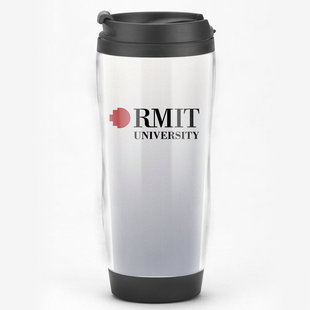 澳大利亚名校周边 皇家墨尔本理工大学RMIT纪念品咖啡杯水杯