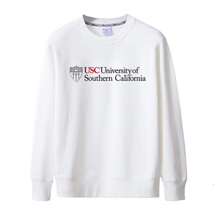 新款USC南加州大学南加大纪念衫纯棉薄款男女衣服圆领套头卫衣