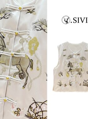 熙薇【XXXX】2026新款时尚气质国风国潮休闲外套M2071