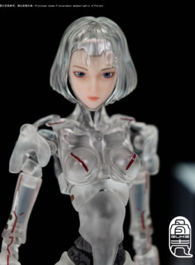 1/12可动人偶机娘赛博朋克