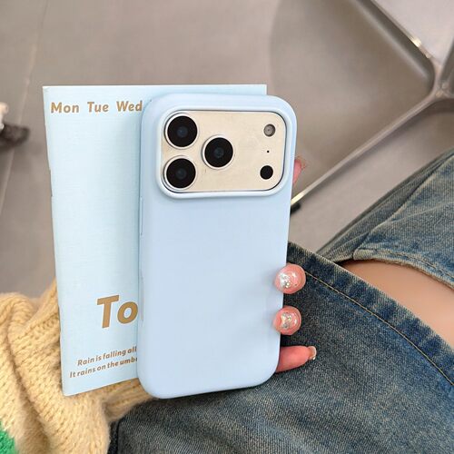 Magsafe磁吸适用iPhone17手机壳纯色液态硅胶苹果16pro防摔保护套