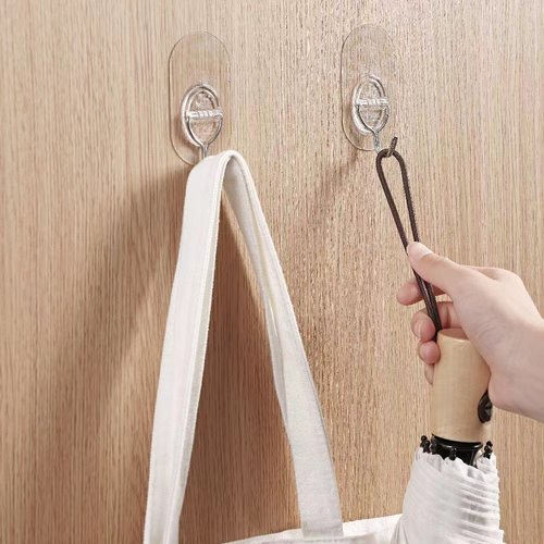无痕厨房卫生间宿舍墙面门后粘钩
