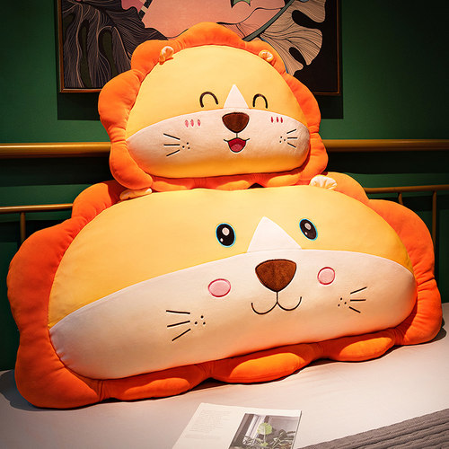 床头软包大靠背儿童靠垫宿舍枕头