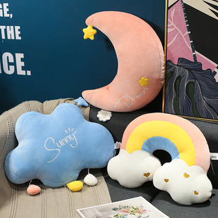 饰 ins北欧抱枕靠垫沙发靠背垫女生睡觉枕头可爱小靠枕飘窗床头装