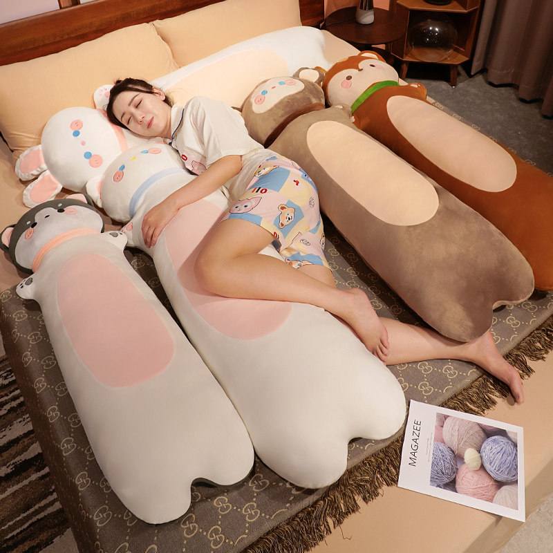 卡通睡觉抱枕可爱儿童侧睡夹腿枕卧室床上专用女生长条枕填缝神器,居家布艺,靠垫/抱枕,淘宝优惠券,粉丝福利购,淘宝优惠卷