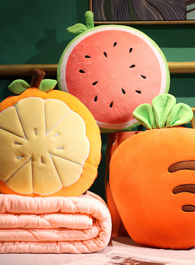 抱枕被子两用车载毯子二合一汽车靠枕办公室午睡枕头女生睡觉车用