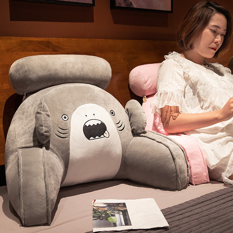 床头软包大靠背沙发靠垫宿舍枕头床上看书床靠护腰垫靠枕抱枕腰枕,居家布艺,床头靠垫,淘宝优惠券,粉丝福利购,淘宝优惠卷