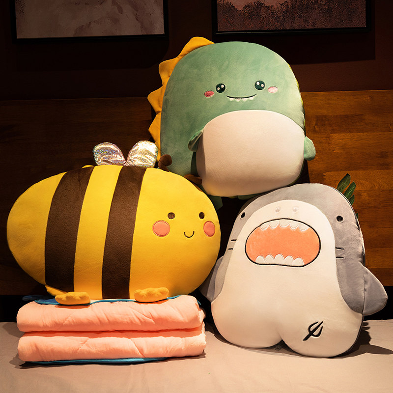 抱枕被子两用办公室午睡枕头车载毯子二一汽车靠枕女生睡觉车用,居家布艺,抱枕被,淘宝优惠券,粉丝福利购,淘宝优惠卷