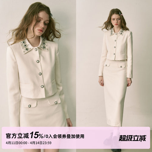 1PSTUDIO小香风上衣长裙套装