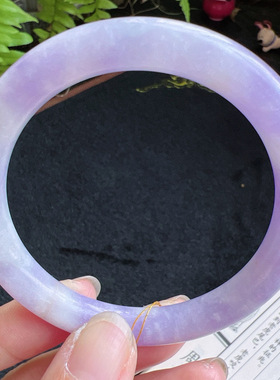 圆条56圈口缅甸天然A货老坑种翡翠手镯玉镯子平洲直供011D0128