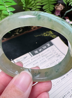 贵妃53圈口缅甸天然A货老坑种平洲直供平洲翡翠手镯精选099D0303
