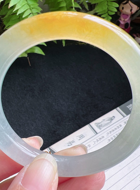 圆条51圈口缅甸天然A货老坑种翡翠手镯玉镯子平洲直供001D0203