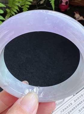 正圈56圈口缅甸天然A货老坑种翡翠手镯玉镯子平洲直供099D0128