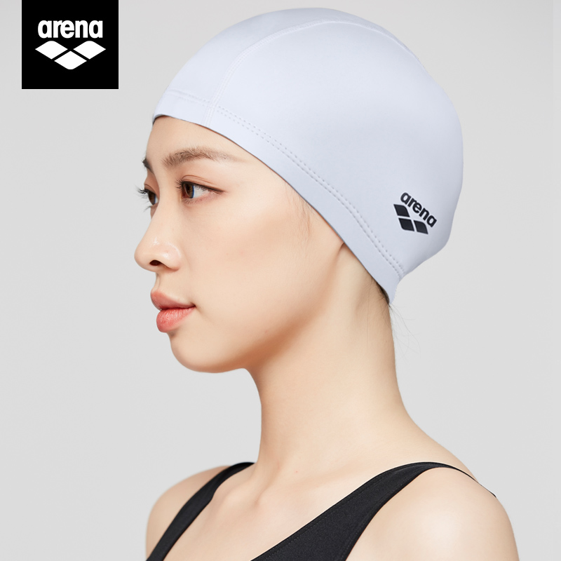 arena阿瑞娜pu泳帽不勒头通用