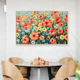 Cross -Stitch Flower Series 2021 Новая вышиваемая гостиная слегка масло вытягивает себя вышивкой 2022