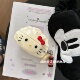 创意肉馅饺子Kitty猫AirPods4代可爱硅胶耳机套适用AirPods3保护套AirPods1 2保护壳AirPodsPro2代苹果耳机壳