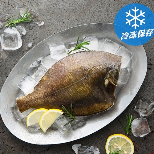 韩式工艺去头去内脏鲽鱼比目牙片偏口鱼片新鲜冷冻水产海鲜1000g