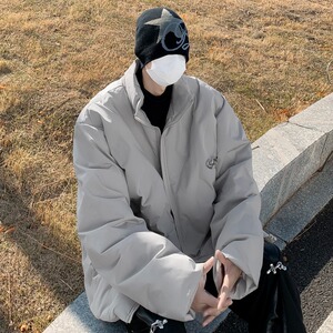 MA675-P80小牛津防水简约充棉棉袄棉服气质慵懒流行百搭情侣棉服图片