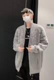 MA676-P63美式高领毛衣外套男秋冬季美拉德慵懒软糯针织开衫上衣，男装针织衫/毛衣，星座1611A