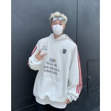 MA526-P48美式街头连帽卫衣秋冬潮牌刺绣宽松运动情侣帽衫外套，女装短外套，星座1611A