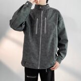 MA424-P78美式潮牌秋季PU皮夹克外套百搭时尚复古潮流痞帅外套，男装夹克，星座1611A