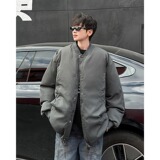 MA749-P87潮牌宽松棉服日系复古棒球服棉衣情侣休闲飞行服外套冬，男装棉衣，星座1611A