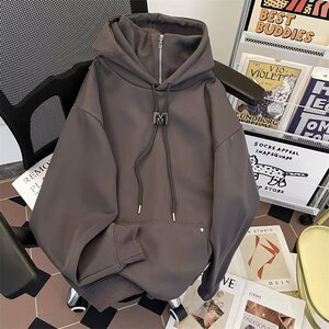 MA520-P50美式潮牌华棉连帽套头重磅长袖原宿潮流单件新款时尚图片