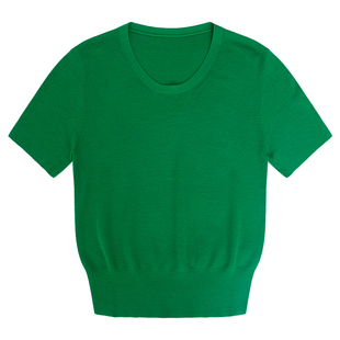 新款 扬子纱线 18针48支 A9113 Lucky 羊毛针织衫 衣长58 Real