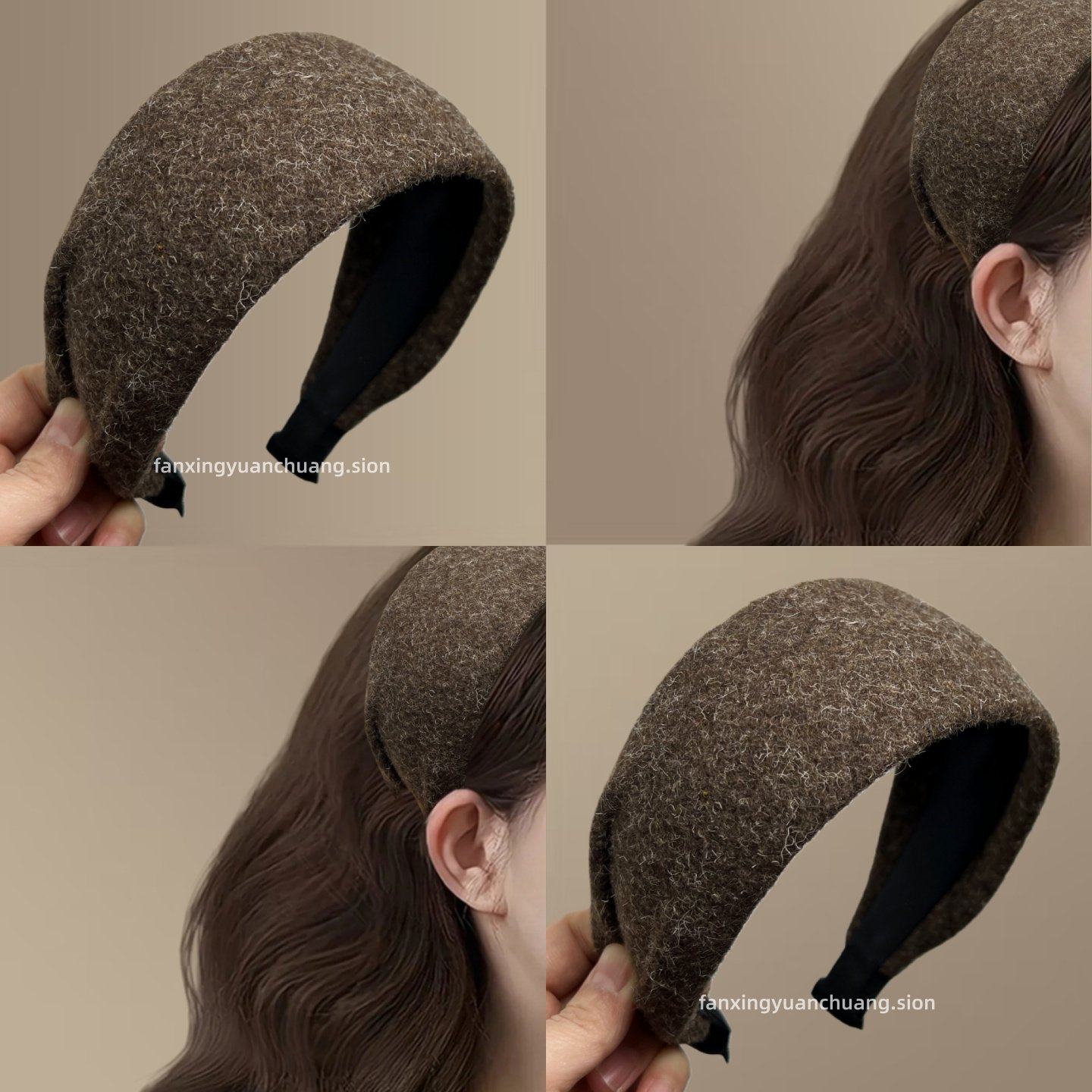 韩系宽边毛线针织发箍女气质高级感洋气时尚头箍日常外戴发卡头饰,饰品/流行首饰/时尚饰品新,发饰,淘宝优惠券,粉丝福利购,淘宝优惠卷